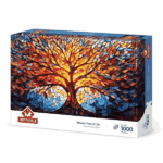 پازل 1000 تکه آرت پازل مدل Mosaic Tree of Life کد 41043