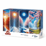 پازل 1000 تکه آرت پازل مدل Gates of the Seasons کد 41017