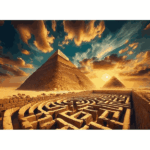پازل 1000 تکه آرت پازل مدل Egyptian Pyramids کد 41016