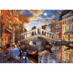 پازل 1500 تکه آرت پازل مدل Rialto Bridge Venice کد 5372