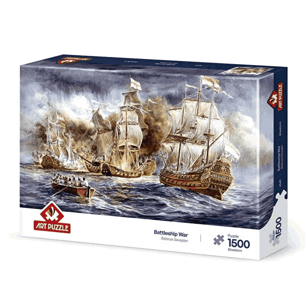 پازل 1500 تکه آرت پازل مدل Battleship War کد 4549