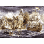 پازل 1500 تکه آرت پازل مدل Battleship War کد 4549