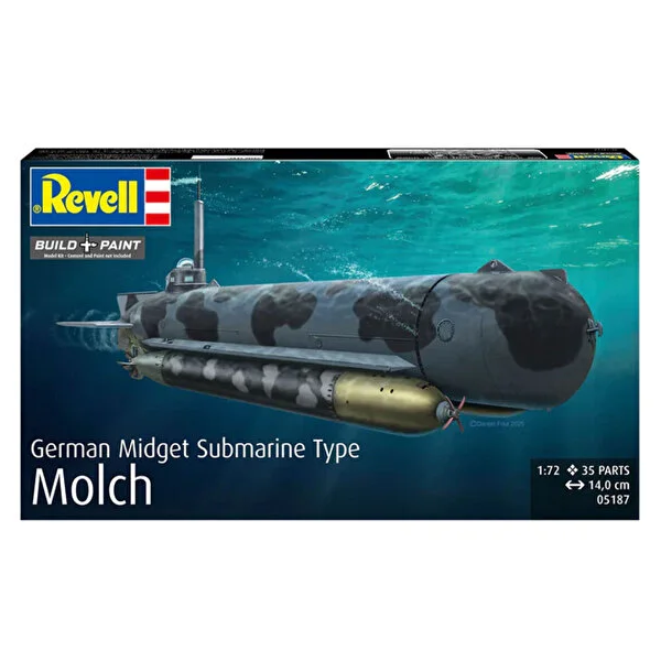 ماکت زیر دریایی Revell مدل German Submarine