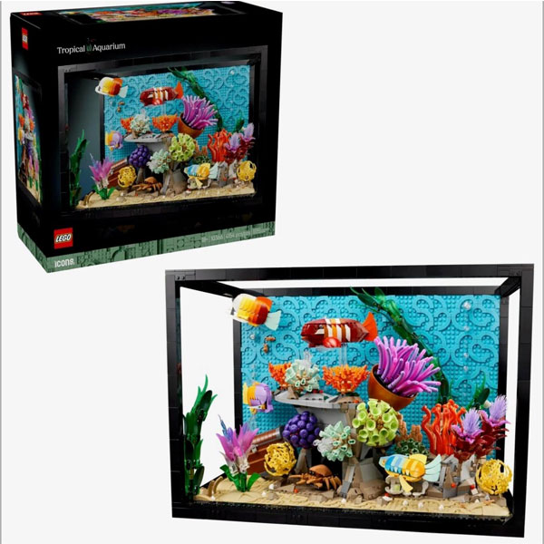 لگو سری آیکون مدل Tropical Aquarium کد 10366