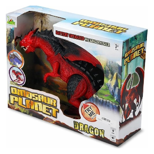 اسباب بازی اژدها متحرک قرمز Red Dragon