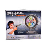 تفنگ اسباب بازی لیزری سیبل دار sharp shooter