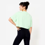 تیشرت زنانه دامیوس مدل Crop