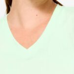 تیشرت ورزشی یقه هفت زنانه دامیوس