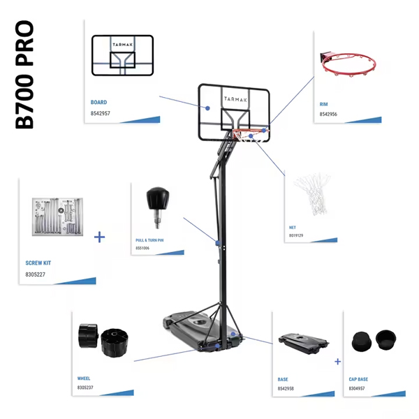 حلقه بسکتبال تارمک مدل B700 PRO