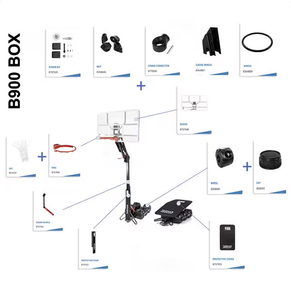 حلقه بسکتبال تارمک مدل B900 کد 01