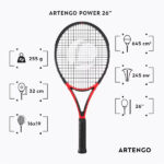 راکت تنیس 26 اینچ کودکان آرتنگو مدل TR990 Power