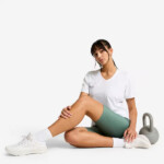 شلوارک ورزشی زنانه دامیوس مدل 100 Fitness Kardiyo