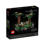 لگو سری استاروارز مدل Endor Speeder Chase Diorama کد 75353
