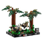 لگو سری استاروارز مدل Endor Speeder Chase Diorama کد 75353