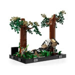 لگو سری استاروارز مدل Endor Speeder Chase Diorama کد 75353