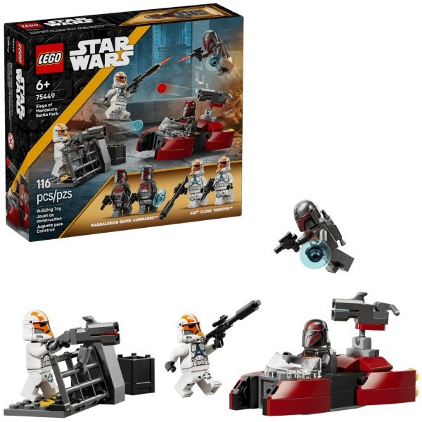 لگو-سری-استاروارز-مدل-Siege-of-Mandalore-Battle-Pack-کد-75449-101 لگو سری استاروارز مدل Siege of Mandalore Battle Pack کد 75449