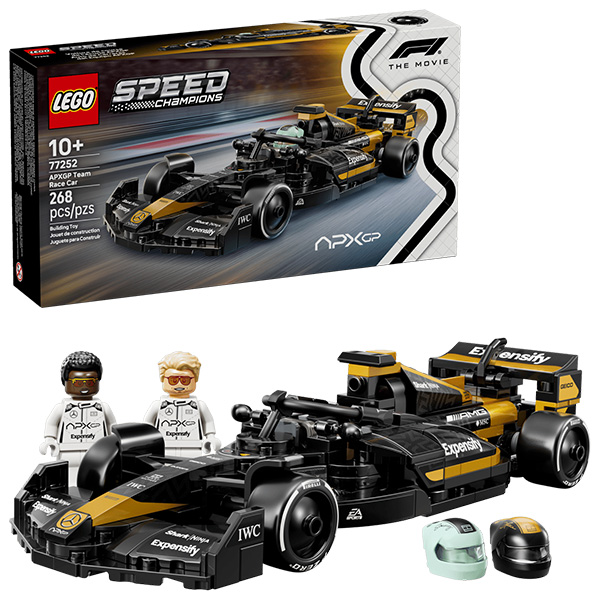 لگو سری اسپید مدل APXGP Team Race Car from F1 The Movie کد 77252