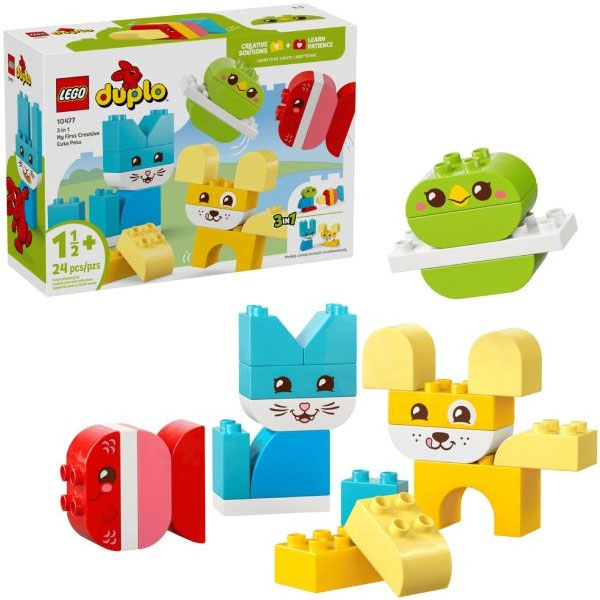 لگو-سری-دوپلو-مدل-3in1-Creative-Cute-Pets-کد-10477-101 لگو سری دوپلو مدل 3in1 Creative Cute Pets کد 10477