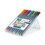ماژیک 10 رنگ استدلر مدل Triplus Color