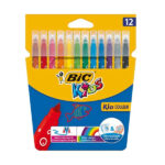 ماژیک 12 رنگ بیک سری Kids مدل Kid Couleur