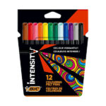 ماژیک 12 رنگ بیک مدل Bic Intensity