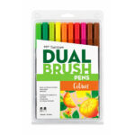 ماژیک دو طرفه 10 رنگ Tombow مدل Citrus 10lu