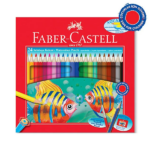 مداد آبرنگی 24 رنگ فابر کاستل مدل Redline Aquarell