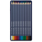 مداد رنگی 12 رنگ فابر کاستل مدل Goldfaber Aqua - Image 3