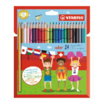 مداد رنگی 24 رنگ استابیلو مدل Color Hartung