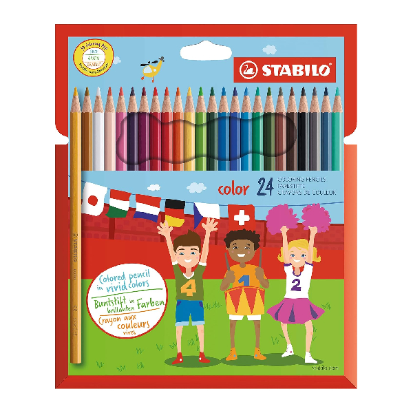 مداد رنگی 24 رنگ استابیلو مدل Color Hartung