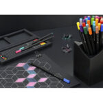 مداد رنگی 36 رنگ فابر کاستل مدل Black Edition