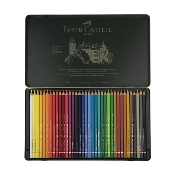 مداد رنگی 36 رنگ فابر کاستل مدل Polychromos