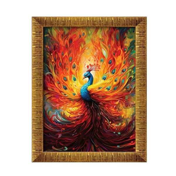 پازل 1000 تکه آرت پازل مدل Legendary Peacock کد 5670