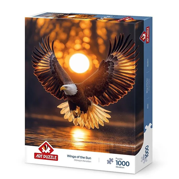 پازل 1000 تکه آرت پازل مدل Wings of The Sun کد 41002
