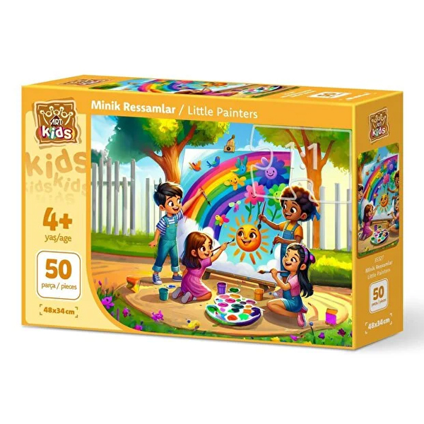 پازل 50 تکه آرت پازل مدل Little Painters کد 35327