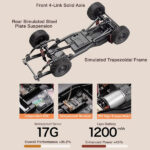 ماشین کنترلی آفرود  MN-82T – مدل لایسنس‌شده Toyota LC79 مقیاس 1/12 - Image 5