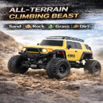 ماشین کنترلی آفرود 4WD KIZJORYA – Rock Crawler حرفه‌ای - Image 5