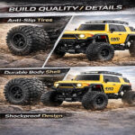 ماشین کنترلی آفرود 4WD KIZJORYA – Rock Crawler حرفه‌ای - Image 6