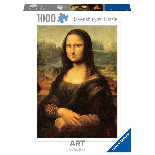 پازل 1000 تکه راونزبرگر طرح Leonardo Da Vinci: Mona Lisa