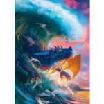 پازل 1000 تکه راونزبرگر طرح dragon race