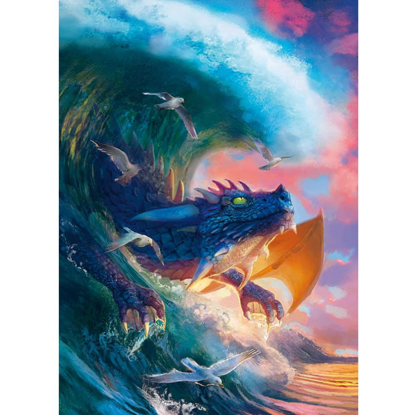 پازل 1000 تکه راونزبرگر طرح dragon race