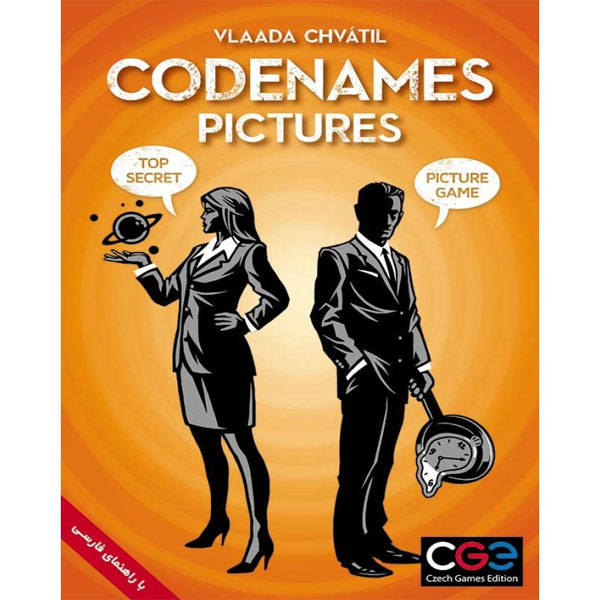 بازی فکری کدنیمز نسخه تصاویر (Codenames: Pictures)