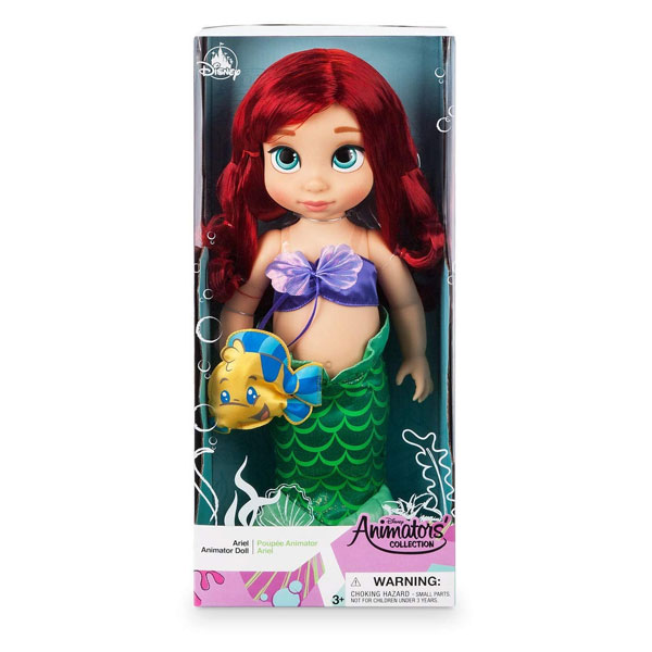 عروسک دیزنی مدل Ariel Animator Collection Doll