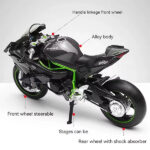 ماکت موتورسیکلت مدل Kawasaki Ninja H2R مقیاس 1:9 - Image 4