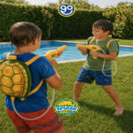 تفنگ آبپاش Go Toys مدل Turtle splash با گنجایش مخزن 1400ML - Image 5