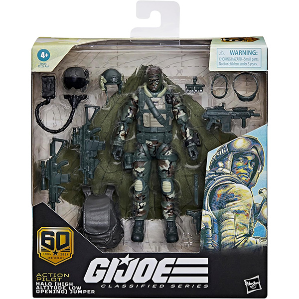 اکشن فیگور خلبانی G.I. Joe مدل Snake Eyes