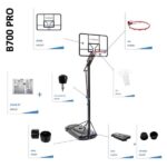 حلقه بسکتبال قابل تنظیم تارمک مدل B700