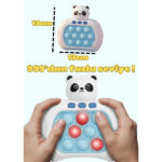 فیجت پاپیت بوراتیلا آبی سفید دارای نور و صدا