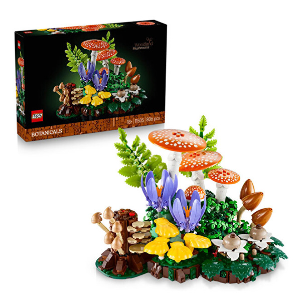 لگو سری Botanicals مدل Woodland Mushrooms کد 11505