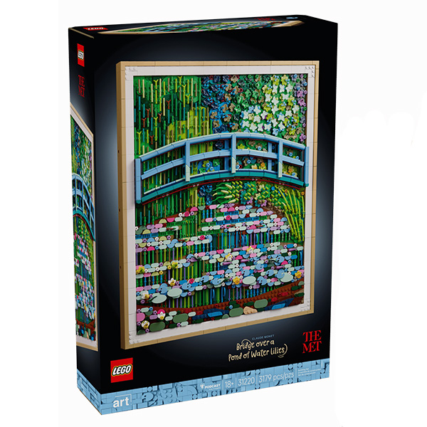لگو سری آرت مدل Claude Monet – Bridge over a Pond of Water Lilies کد 31220